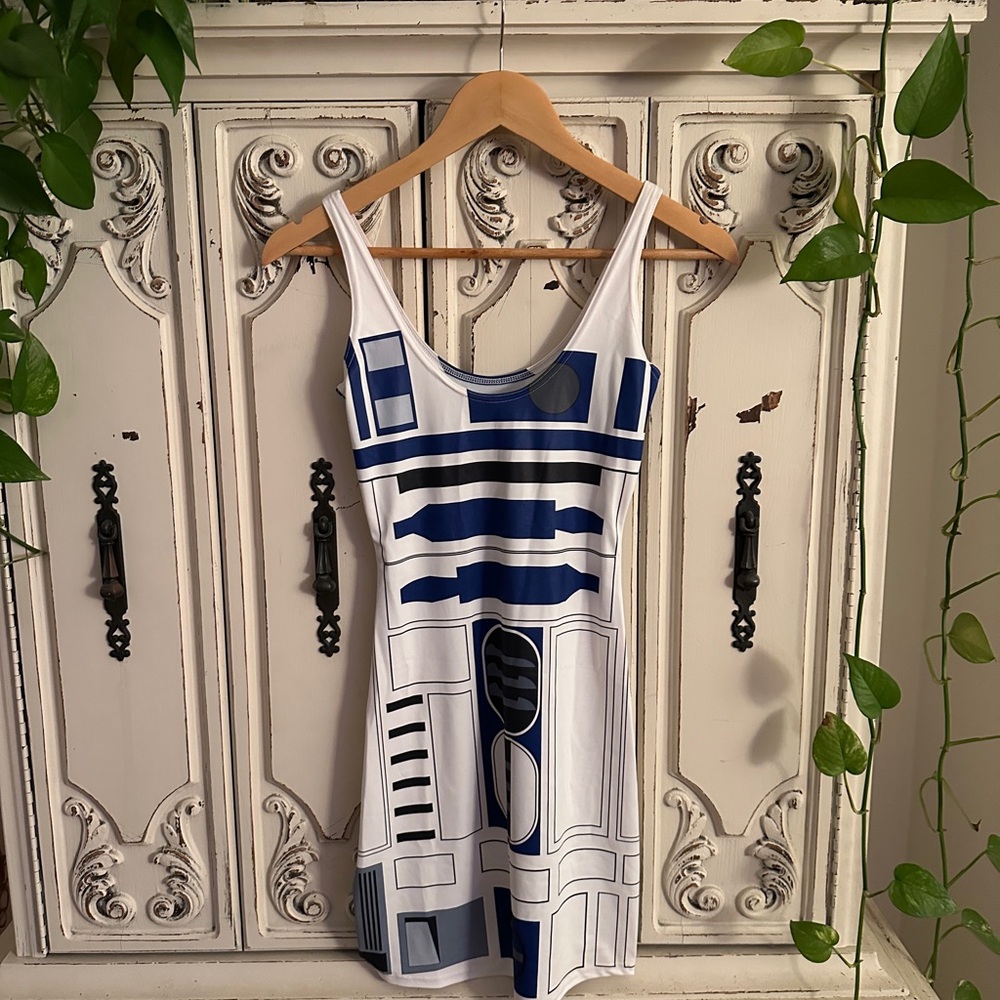 Blackmilk x Star Wars R2-D2  Dress *RARE* - Picture 4 of 5
